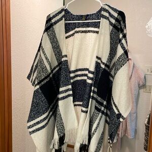 Forever 21 poncho sweater